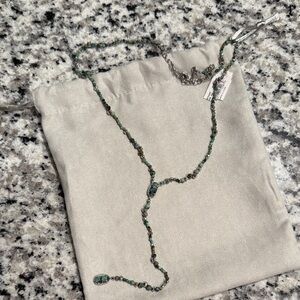 Kendra Scott Turquoise and Silver Necklace